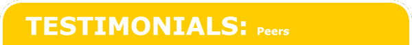 Testimonials: Peers
